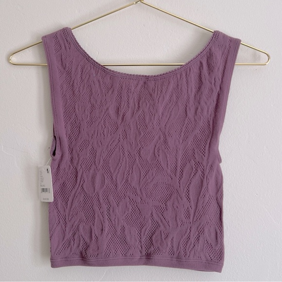 NWT! Free People Mauve Lavender Muscle Tank. Size M - Picture 3 of 4